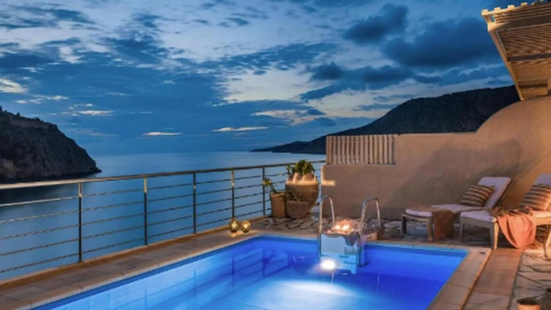 Extraordinary Kefalonia Villa Villa Lavi 2 Bedrooms Seafornt Spectacular Sea Views Private Outdoor Pool Assos Asos
