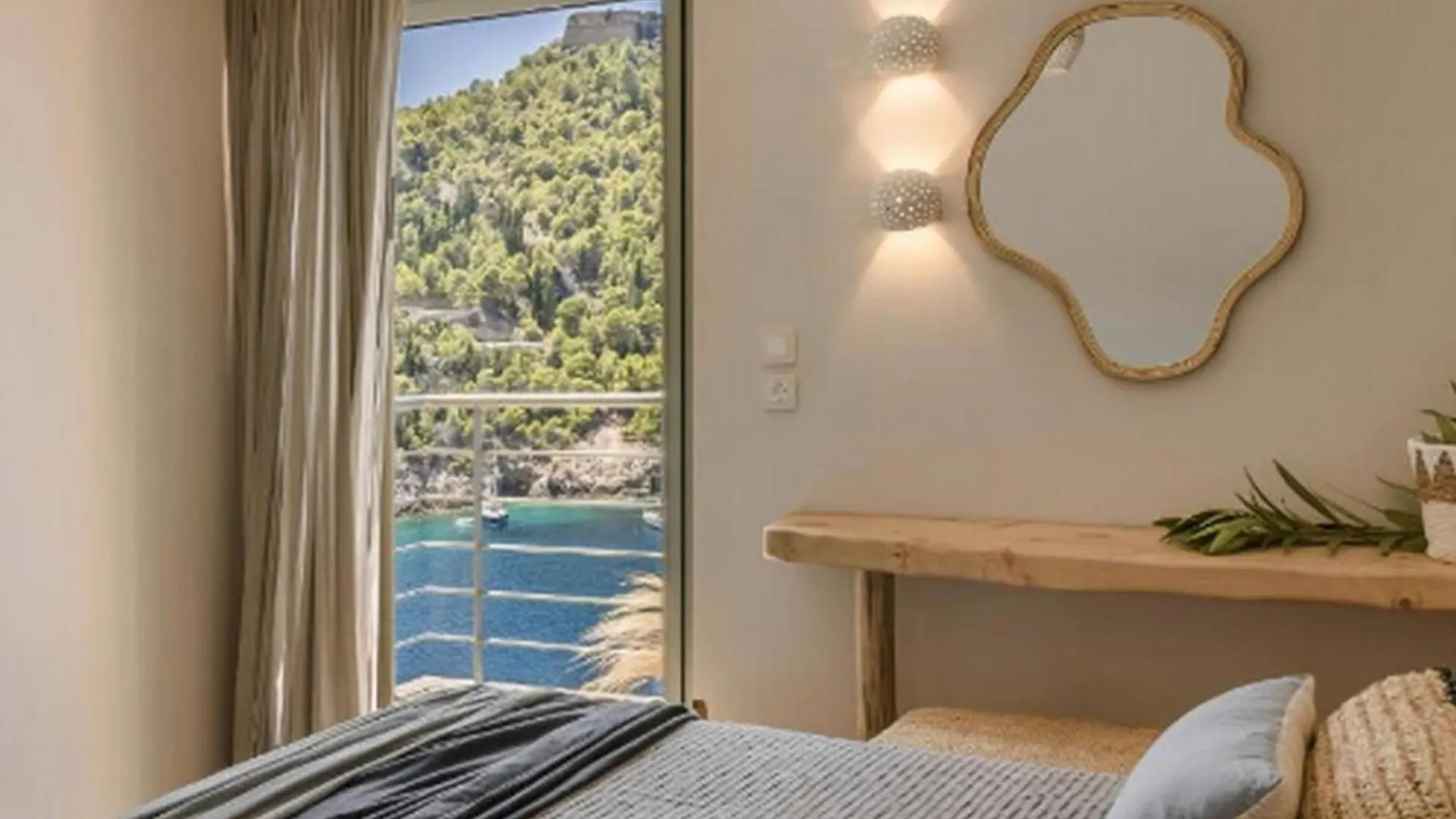 Extraordinary Kefalonia Villa Villa Lavi 2 Bedrooms Seafornt Spectacular Sea Views Private Outdoor Pool Assos Asos 0*,